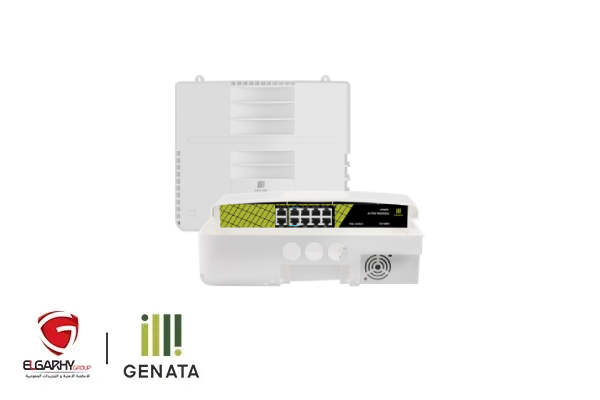 GNT-P9828F6 SWITCH GENATA WATERPROOF POE
